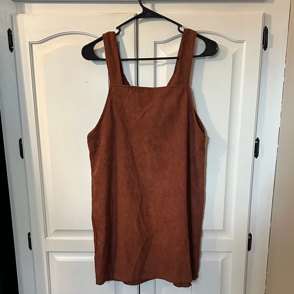 SHEIN Brown Sleeveless Dress Medium Wore Once